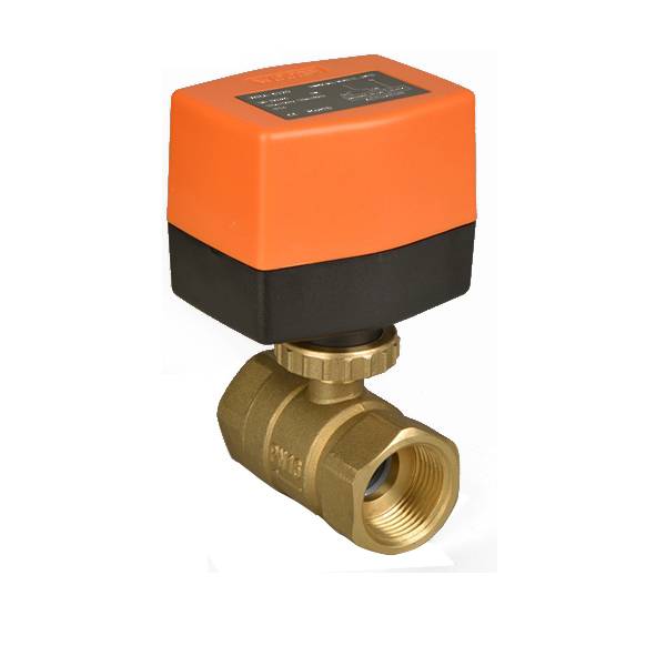 Winner Hvac System Wra-63 Electric Actuator Brass Ball Valve 2 Way Dn20 Motorized Ball Valve For Fan Coil Units